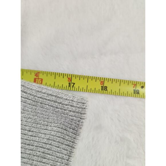 Chaps 1/4 Button Sweater Mens 2XB 2XL Big Beige Gray Long Sleeve Dadcore 90s Y2k - Picture 9 of 12